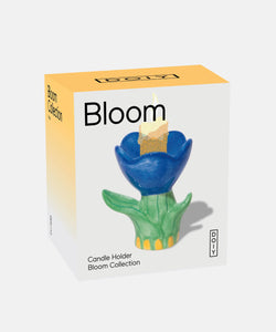 DOIY | CANDLE HOLDER BLOOM - BLUE