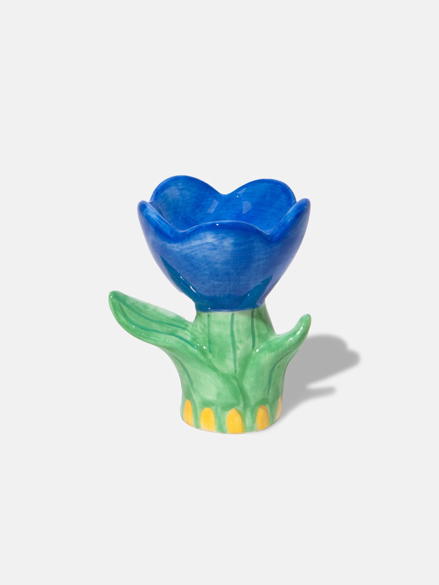 DOIY | CANDLE HOLDER BLOOM - BLUE