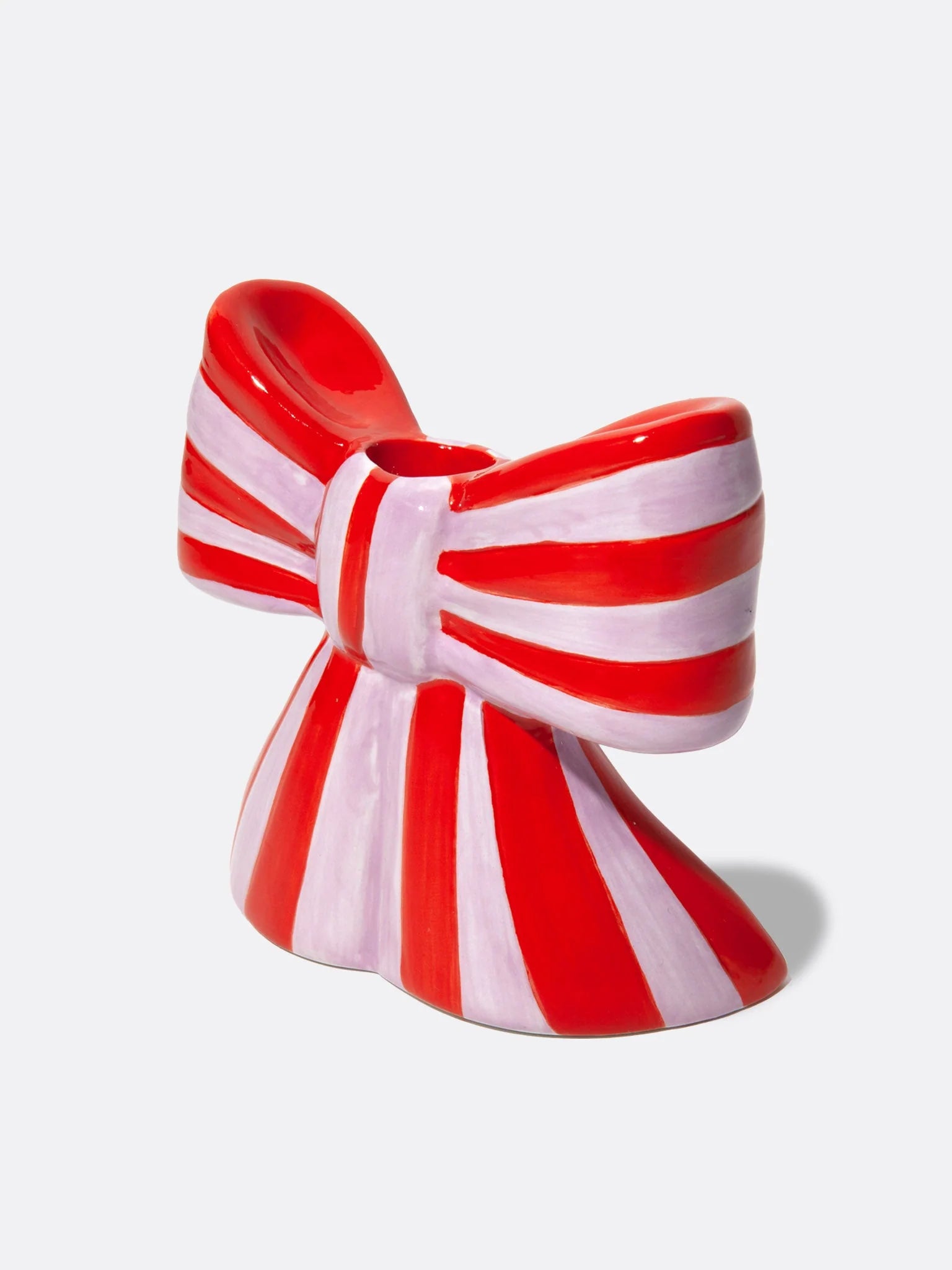 DOIY | CANDLE HOLDER BOW - PINK