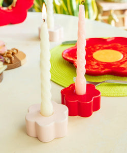 DOIY | CANDLE HOLDER DAISY - PINK