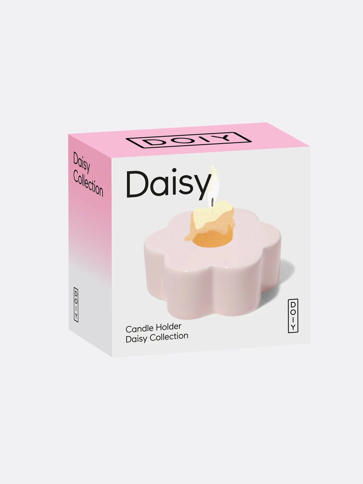 DOIY | CANDLE HOLDER DAISY - PINK