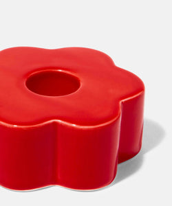 DOIY | CANDLE HOLDER DAISY - RED