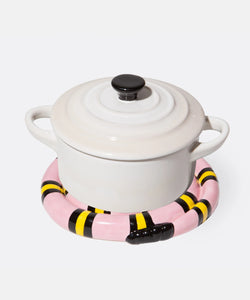 DOIY | TRIVET SNAKE - PINK