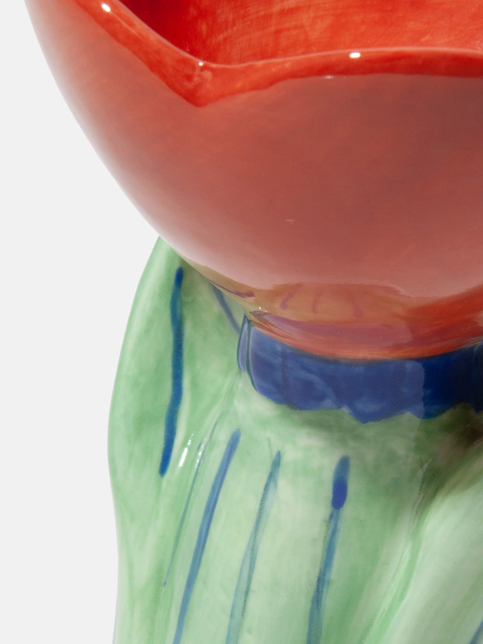 DOIY | VASE BLOOM SMALL - RED