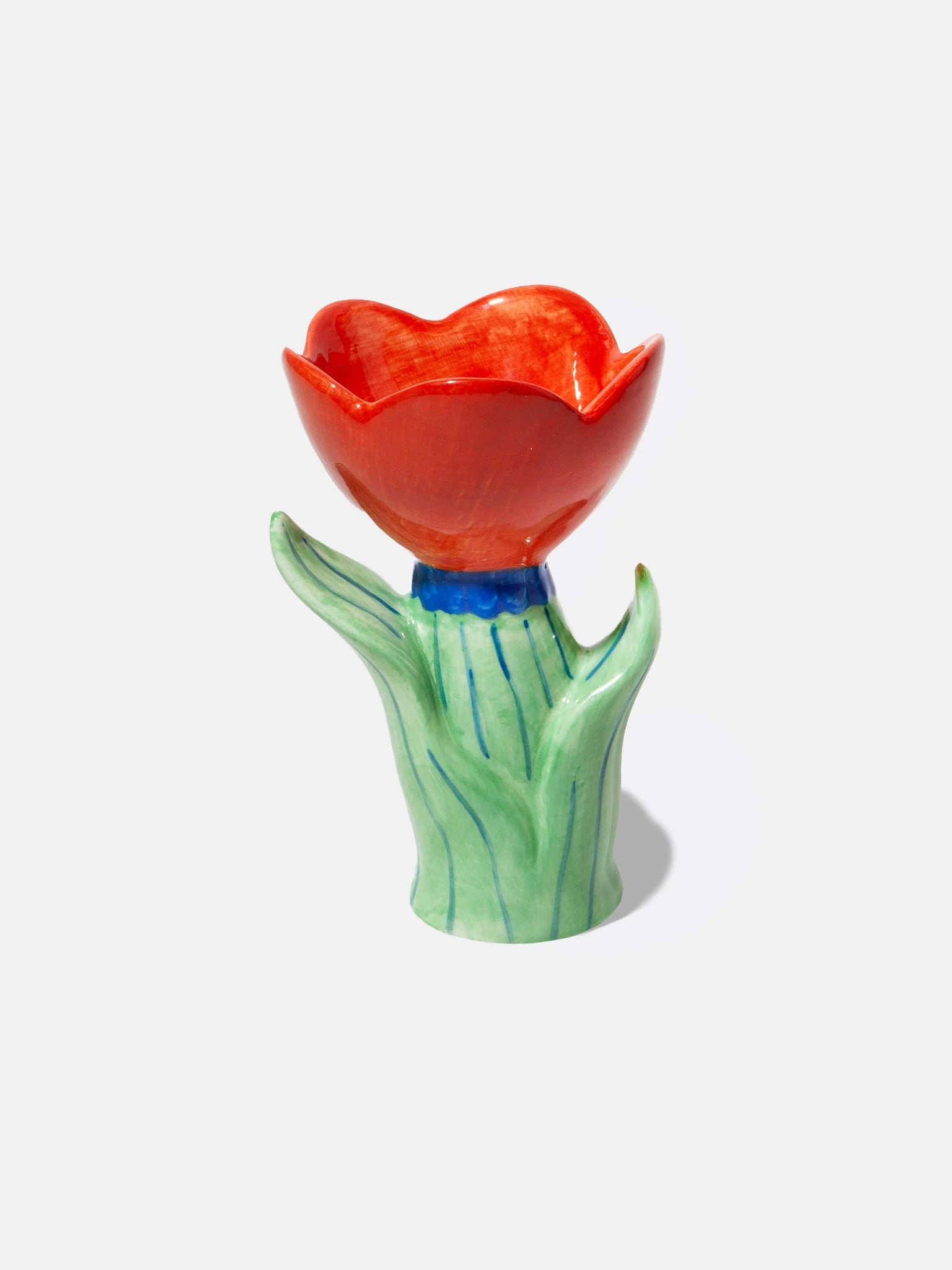 DOIY | VASE BLOOM SMALL - RED
