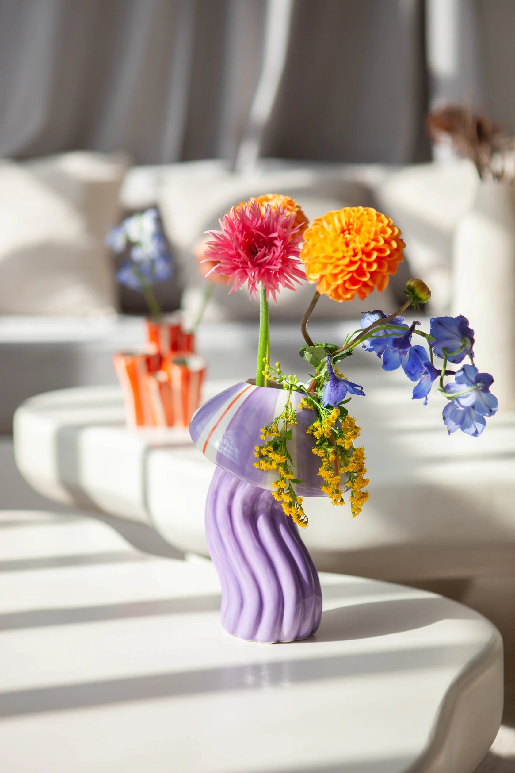 DOIY | JELLYFISH VASE - LILAC