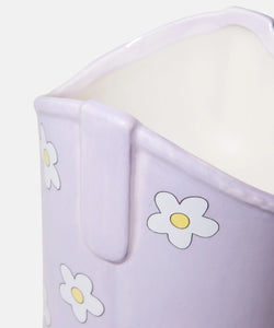 DOIY | RODEO COWBOY BOOT VASE - LILAC