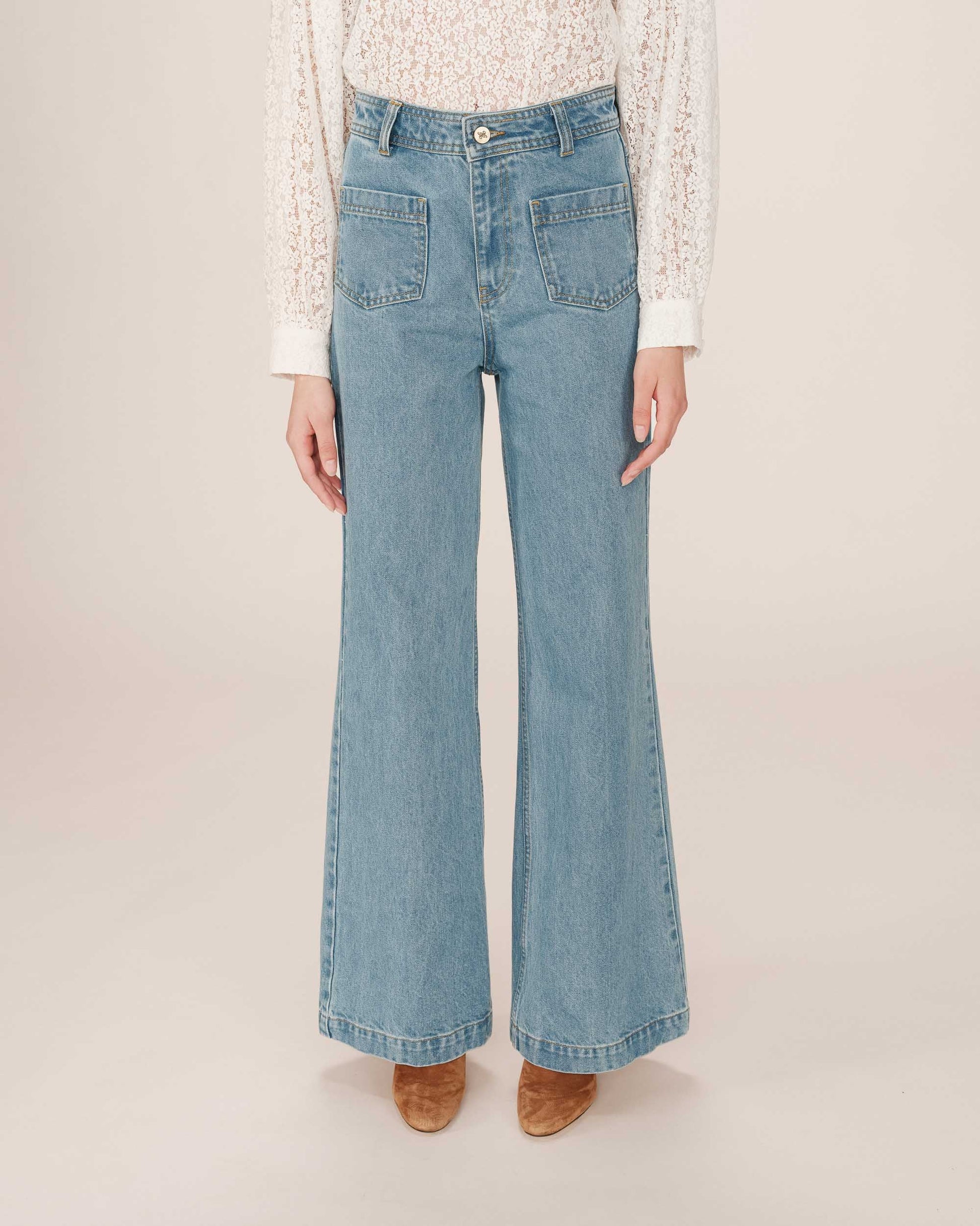 GRACE & MILA | JACOB JEANS - LIGHT BLUE