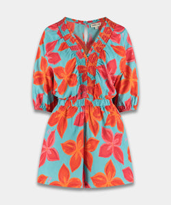 HARPER & YVE |  MELLY SS PLAYSUIT - FRAGILE FLOWER