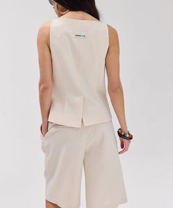 HARPER & YVE | REY GILET - ECRU