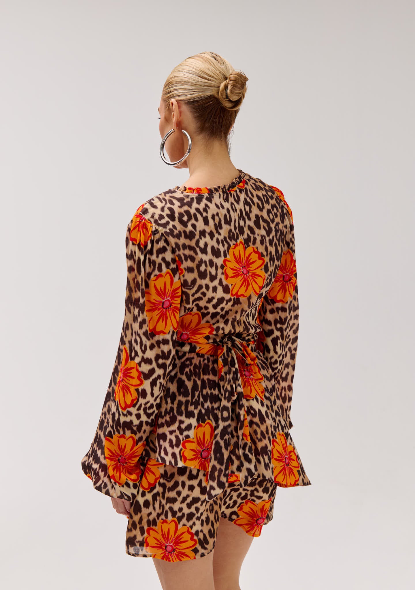 HARPER & YVE | FLORA LS TOP - LEXIE LEOPARD BLOOM
