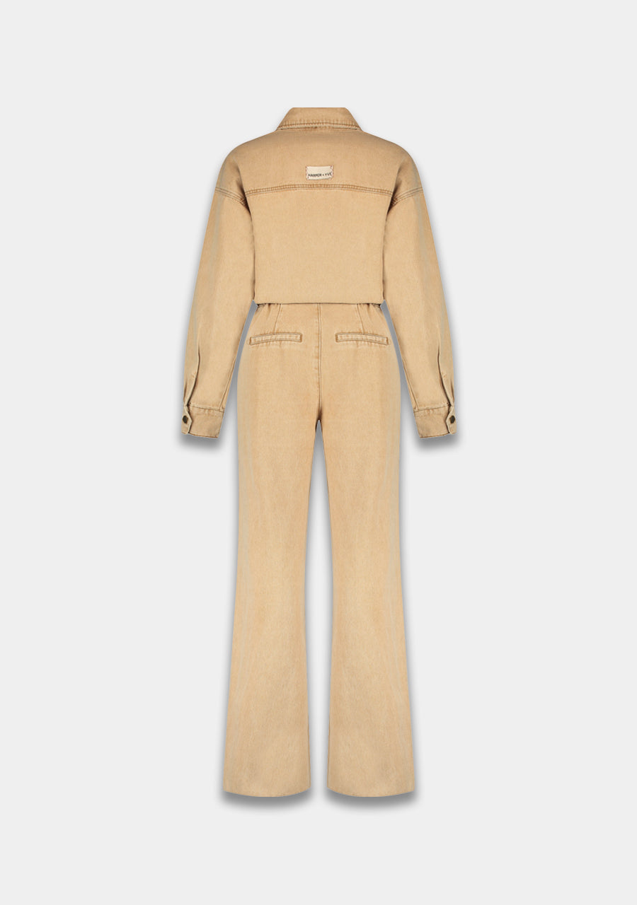 HARPER & YVE |  JACKY JUMPSUIT - BEIGE