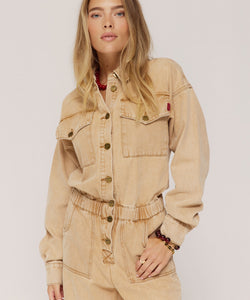 HARPER & YVE |  JACKY JUMPSUIT - BEIGE