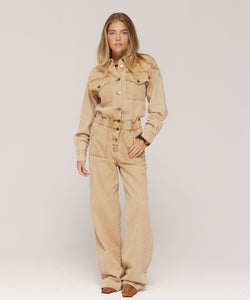 HARPER & YVE |  JACKY JUMPSUIT - BEIGE