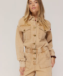 HARPER & YVE |  JACKY JUMPSUIT - BEIGE