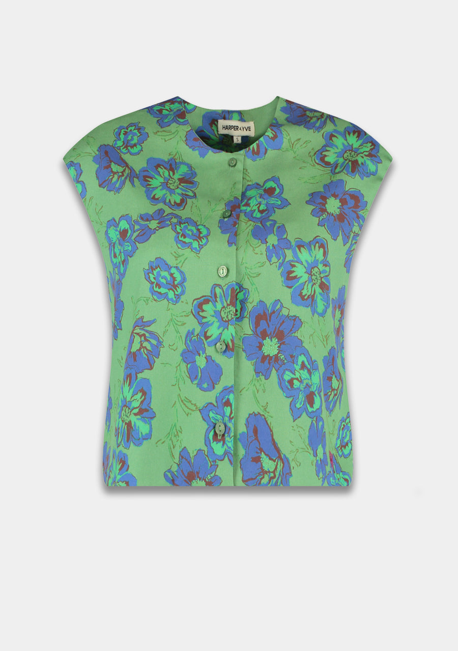 HARPER & YVE | GILLY GILET - FOREST FLOWER