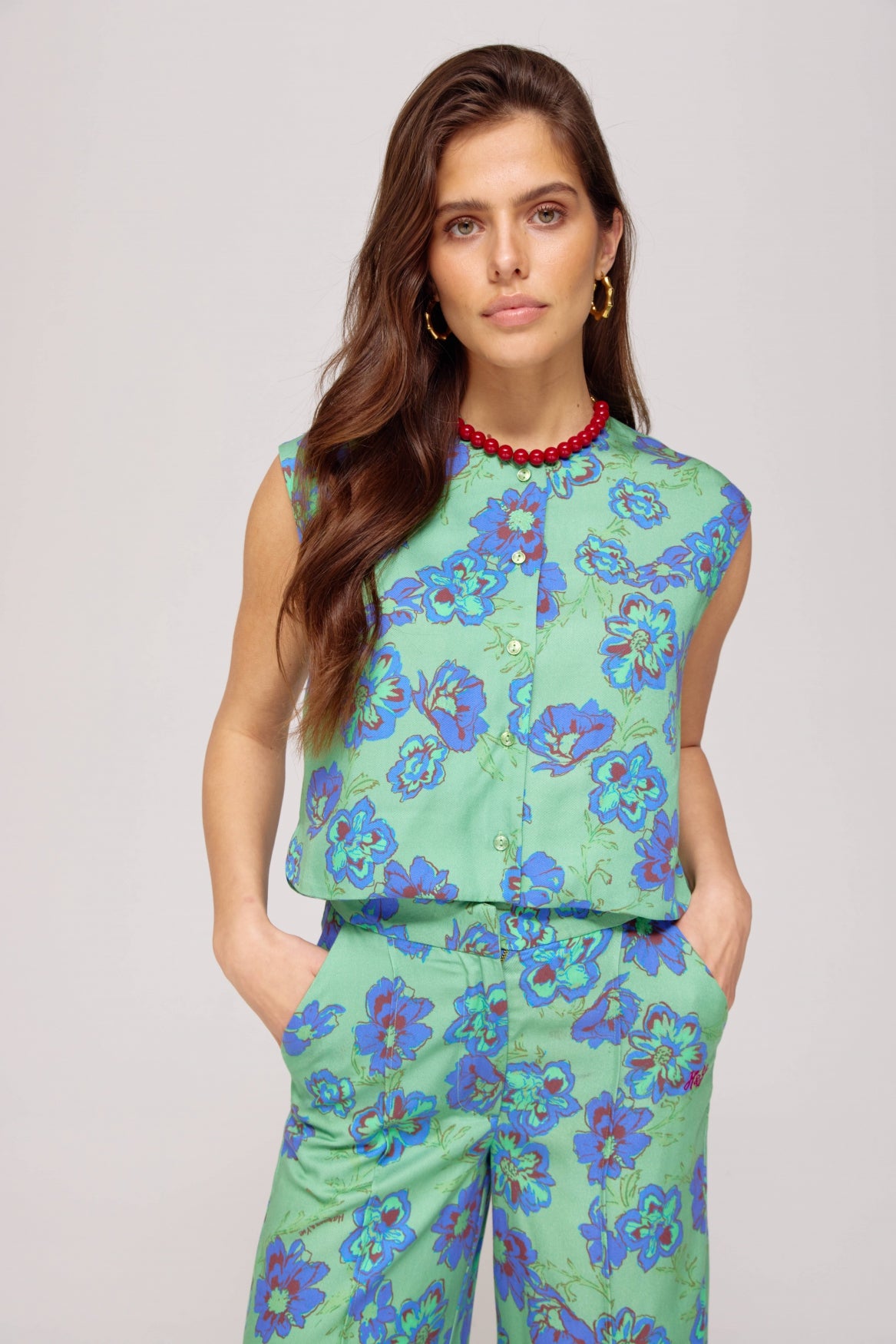 HARPER & YVE | GILLY GILET - FOREST FLOWER