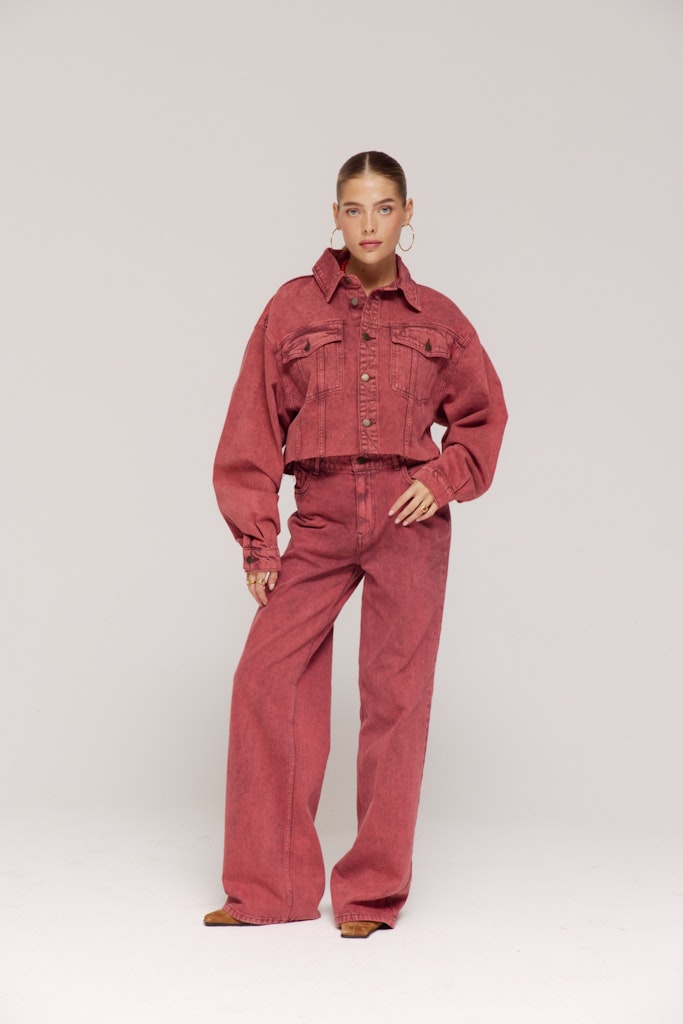 HARPER & YVE | YVE PANTS - BRICK RED