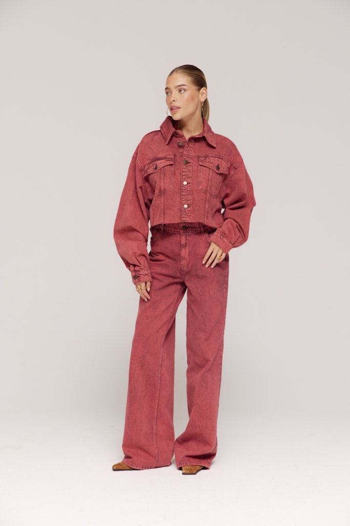 HARPER & YVE | YVE PANTS - BRICK RED