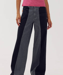 HARPER & YVE | MADELYNN JEANS - DARK/LIGHT GREY