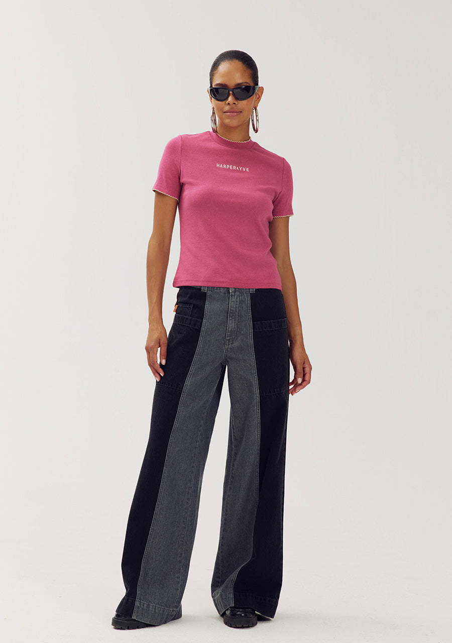 HARPER & YVE | MADELYNN JEANS - DARK/LIGHT GREY