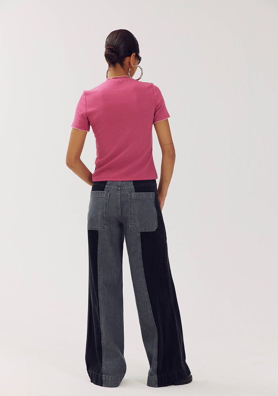 HARPER & YVE | MADELYNN JEANS - DARK/LIGHT GREY