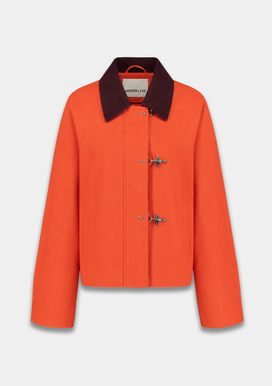 HARPER & YVE |  TIES JACKET - PAPRIKA