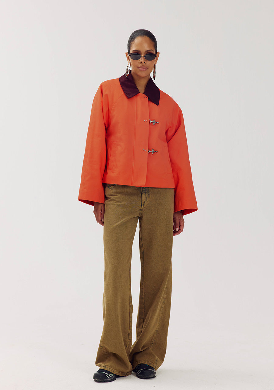 HARPER & YVE |  TIES JACKET - PAPRIKA