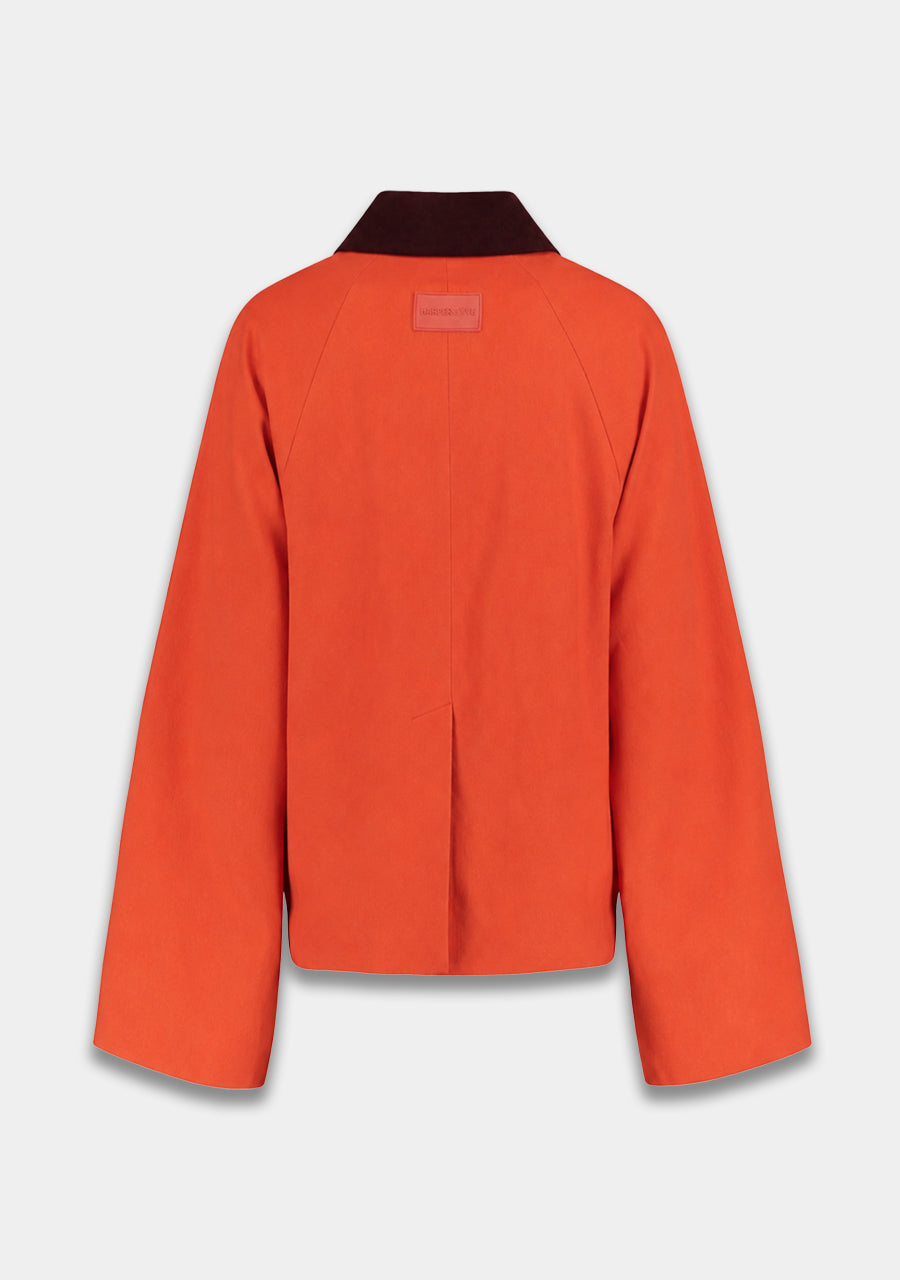 HARPER & YVE |  TIES JACKET - PAPRIKA