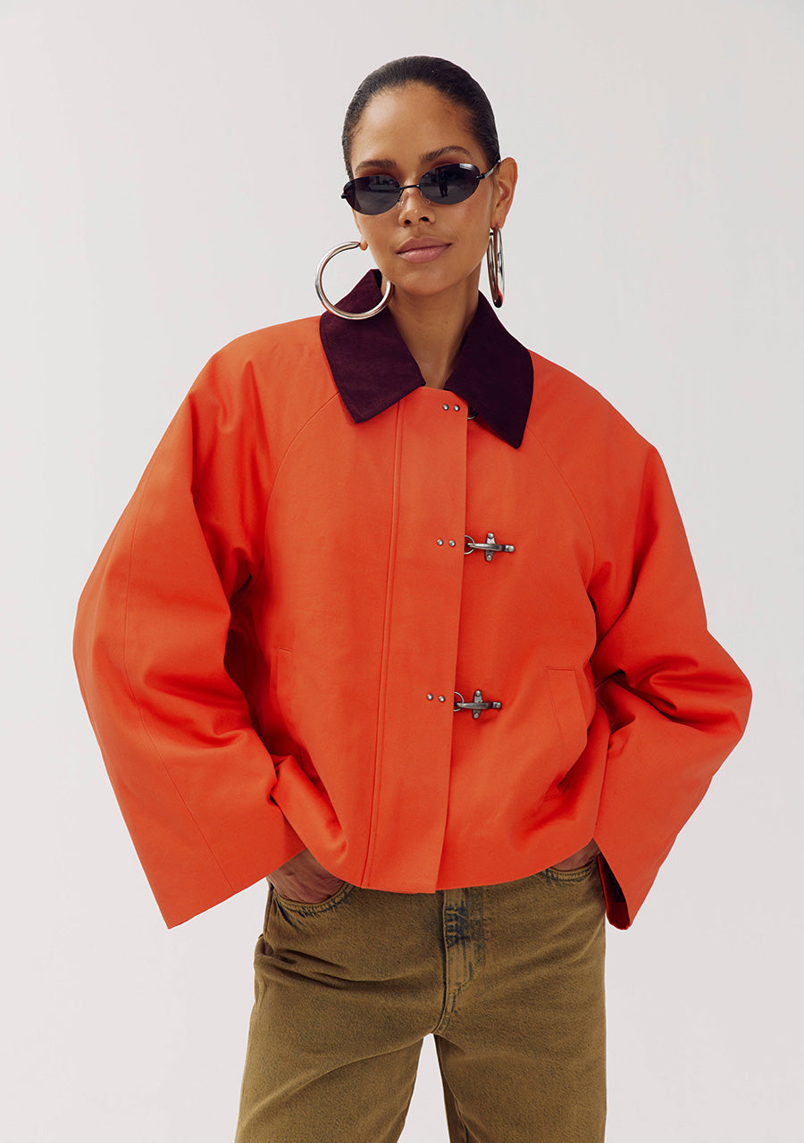 HARPER & YVE |  TIES JACKET - PAPRIKA
