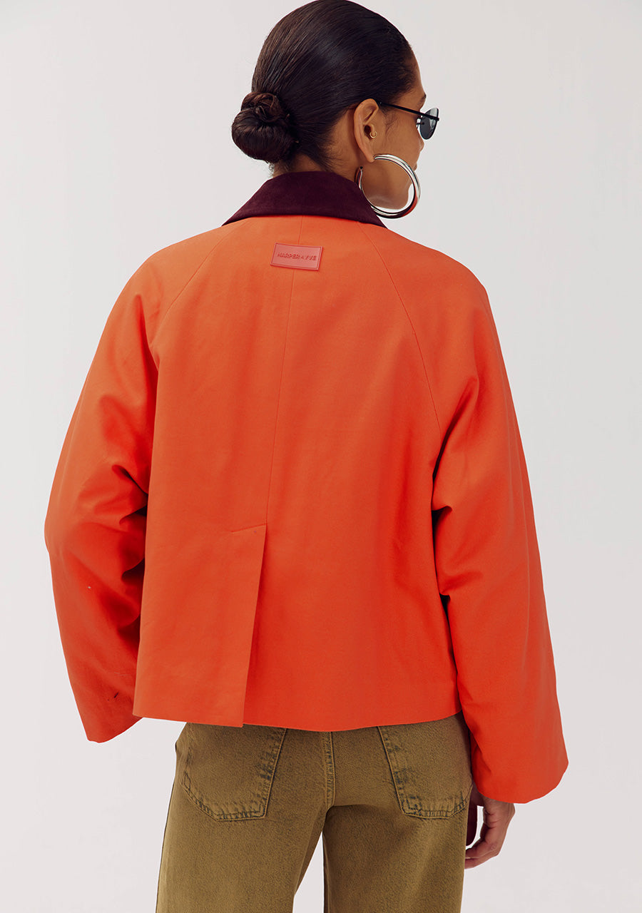HARPER & YVE |  TIES JACKET - PAPRIKA