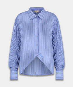 HARPER & YVE | TED LS TOP - STRIPE BLUE