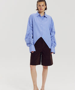 HARPER & YVE | TED LS TOP - STRIPE BLUE