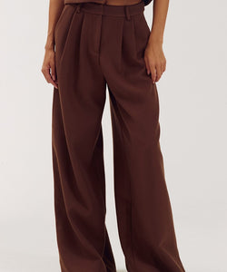 HARPER & YVE | MASON PANTS - BROWN