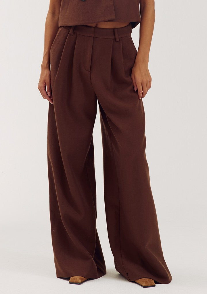 HARPER & YVE | MASON PANTS - BROWN