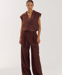HARPER & YVE | MASON PANTS - BROWN