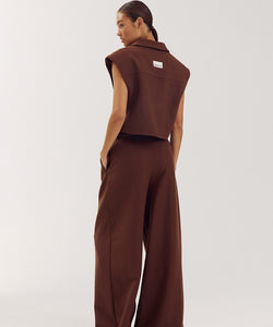 HARPER & YVE | ESMEE GILET - BROWN