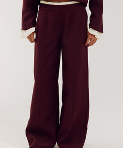 HARPER & YVE | LILIAN PANTS - RED PORT