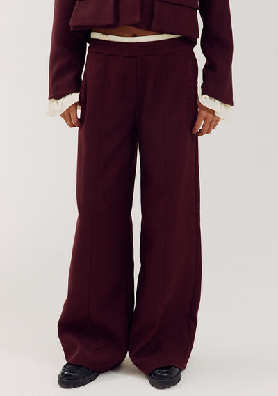 HARPER & YVE | LILIAN PANTS - RED PORT