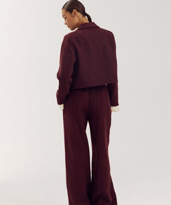 HARPER & YVE | LILIAN PANTS - RED PORT