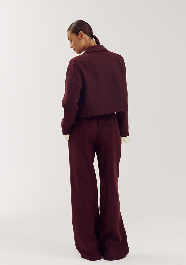 HARPER & YVE | LILIAN PANTS - RED PORT