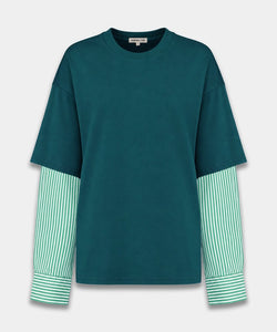 HARPER & YVE | IZZY T-SHIRT - ATLANTIC DEEP