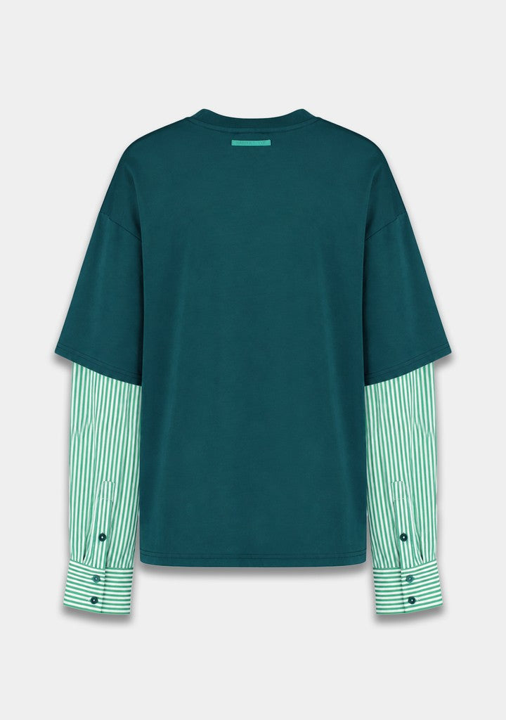 HARPER & YVE | IZZY T-SHIRT - ATLANTIC DEEP
