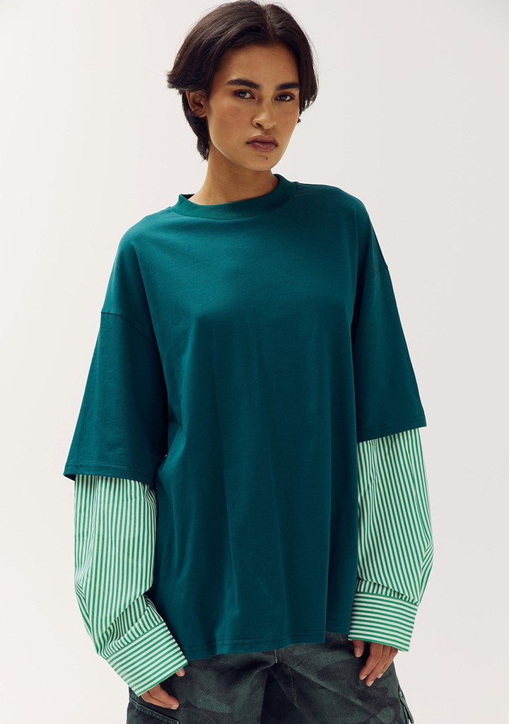 HARPER & YVE | IZZY T-SHIRT - ATLANTIC DEEP