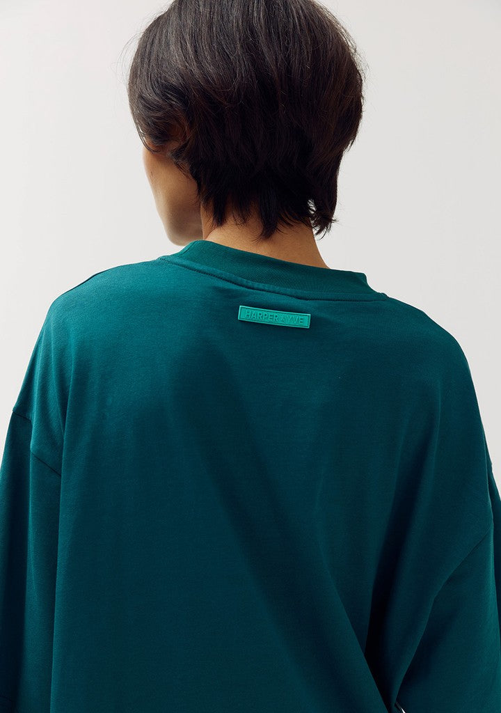 HARPER & YVE | IZZY T-SHIRT - ATLANTIC DEEP