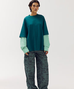 HARPER & YVE | IZZY T-SHIRT - ATLANTIC DEEP