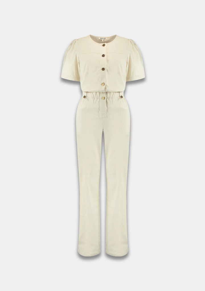 HARPER & YVE |  YAEL SS JUMPSUIT - ECRU