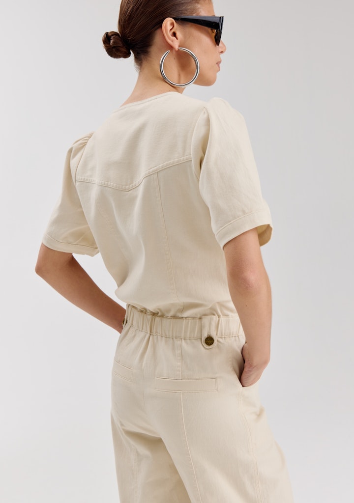 HARPER & YVE |  YAEL SS JUMPSUIT - ECRU