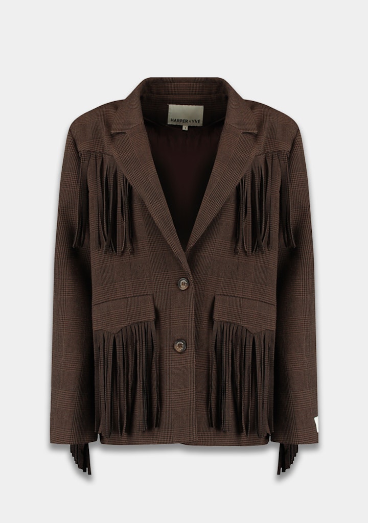 HARPER & YVE |  CASEY BLAZER - CHECK