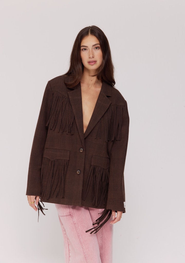 HARPER & YVE |  CASEY BLAZER - CHECK